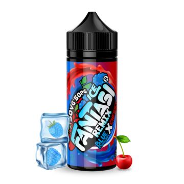 762548 Blue Raspberry X Cherry Ice 50/50 E Liquid Fantasi